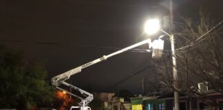 Iluminan a Reynosa ejecutando dobles jornadas de rehabilitación