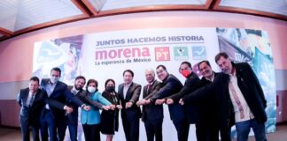 Va Coalición De Morena PT, Verde Ecologista y Nueva Alianza “Juntos Haremos Historia” por 6 Gubernaturas en el 2022.