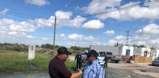 Gobierno Municipal realiza la rehabilitación de vialidades en la Azteca