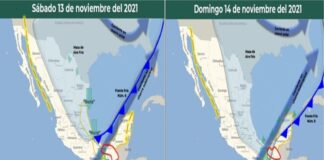 Provocará descenso en la temperatura el frente frío número 8