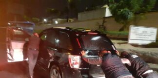 Atiende tránsito local a automovilistas durante la madrugada por las lluvias del frente frío #10.