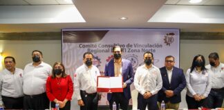 Participa el Presidente Carlos Peña en la toma de protesta del Comité de Vinculación DGETI Zona Norte.