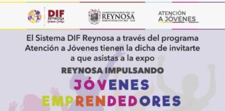 Realizará DIF Reynosa Expo Jóvenes Emprendedores