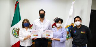 Entrega R. Ayuntamiento apoyo a Banco de Alimentos por 250 mil pesos.