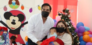 Celebran Ayuntamiento y DIF con niños de Casa Hogar