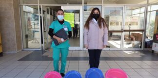 Entrega DIF Reynosa canastillas a bebés