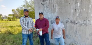 RESTABLECE GOBIERNO DE RÍO BRAVO ABASTO DE AGUA EN EJIDO EMILIANO ZAPATA