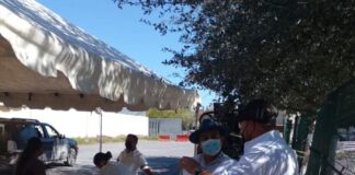 SUPERVISA ALCALDE LOGÍSTICA DE VACUNACIÓN A ADULTOS MAYORES