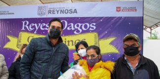 Continúa recorrido del Presidente Municipal Carlos Peña Ortiz por áreas ejidales de Reynosa.