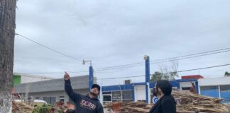 Supervisa Nataly García trabajos en la Avenida Hidalgo y destaca el trabajo de Servicios Primarios