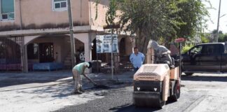 Gobierno de Rìo Bravo, que preside Héctor Villegas CALABAZO, no para en la implementación del programa de bacheo