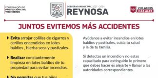 Realiza Protección Civil y Bomberos llamado a prevenir incendios, luego de registrar un aumento de incidentes.