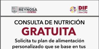 Ofrece DIF Reynosa consulta nutricional