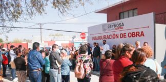 Beneficia R. Ayuntamiento a la colonia El Anhelo con pavimento hidráulico.