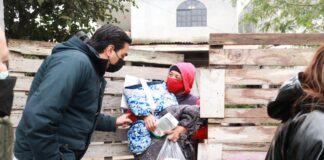 Recorre Presidente Municipal Carlos Peña Ortiz calles de Reynosa en apoyo a las familias.