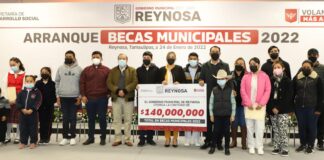 Arranca en Reynosa Programa de Becas Municipales por 140 MDP