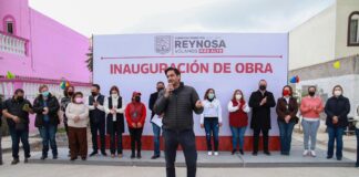 Realiza Presidente Municipal Carlos Peña Ortiz entrega de obras por la ciudad.