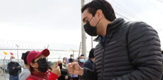 Inauguró Presidente Municipal Carlos Peña Ortiz obra millonaria  en fracc. Loma Blanca