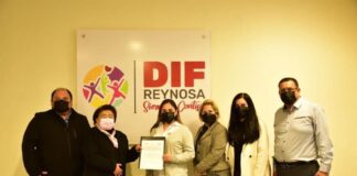 DIF Reynosa firma convenio de colaboración con la Escuela de Enfermería Dr. José Ángel Cadena y Cadena