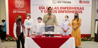 Las y los enfermeros son un pilar importante para el país: Carlos Peña Ortiz.