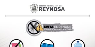 Patios limpios para disminuir la presencia del dengue.