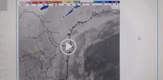 Frente frío número 31, con características de estacionario en la región.
