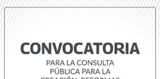 Último día para registrar propuestas de Consulta Pública, para el Ordenamiento de Reglamento Municipal.