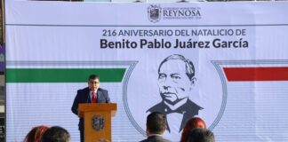 Celebra Municipio honores a Don Benito Juárez en su natalicio 216