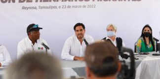 Gobierno Municipal y asociaciones civiles atienden tema migratorio en Reynosa.