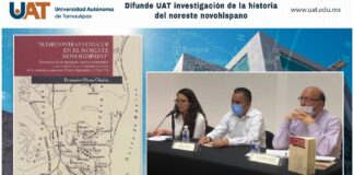 Divulga UAT investigación de la historia del noreste novohispano