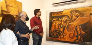 Inaugura Carlos Peña Ortiz exposición Reynosa Viva