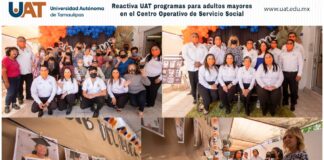 Reactiva la UAT programas para adultos mayores en el Centro Operativo de Servicio Social