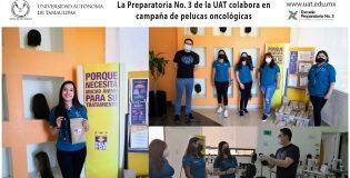 La Prepa 3 de la UAT impulsa campaña de pelucas oncológicas