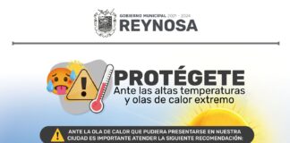 Alerta PCyB por onda calurosa para la región