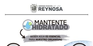 Recomiendan autoridades hidratarse y protegerse de las altas temperaturas.