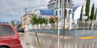 Trabajó COMAPA en desfogue pluvial tras las lluvias de este martes
