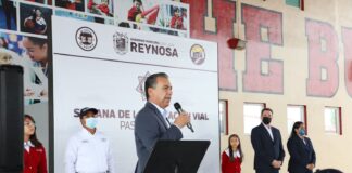Impulsa Municipio de Reynosa educación vial ante niños y jóvenes