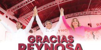 Con apoyo de Maki Ortiz y Carlos Peña Américo sale victorioso en Reynosa y es virtual Gobernador electo.