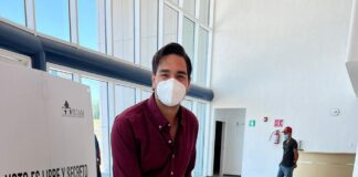 Emitió su voto Carlos Peña Ortiz para elegir a Gobernador de Tamaulipas