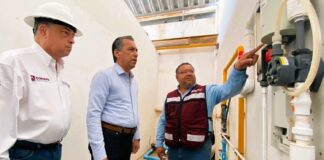 Supervisa alcalde falla eléctrica en planta potabilizadora Rancho Grande