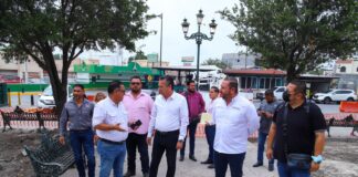 Rehabilita Gobierno de Reynosa la Plaza de la República