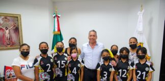 Impulsa Ayuntamiento a deportistas que participarán en el nacional de voleibol.
