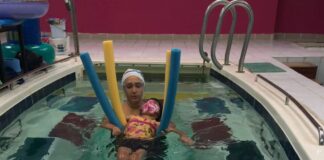 Ofrece DIF Reynosa hidroterapia a pacientes