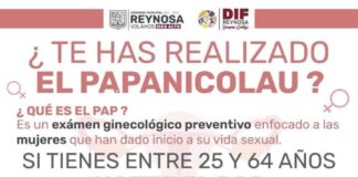 Ofrece DIF Reynosa exámenes de papanicolau gratuitos