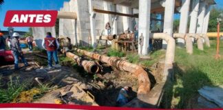 Concluyó COMAPA rehabilitación de líneas gemelas