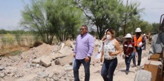 Realiza Gobierno de Reynosa pavimentación en Lomas Real de Jarachina Sur.