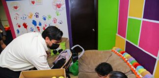 Gobierno Municipal y sociedad, suman esfuerzos en favor de Iluminando Corazones a Niños con Cáncer.