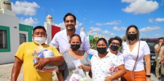 Llevó Carlos Peña Ortiz jornada de bienestar a “Riveras del Carmen”