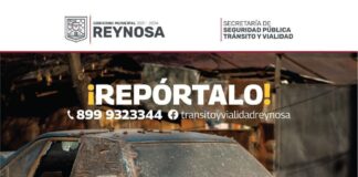 Exhorta Gobierno de Reynosa retiro de autos abandonados
