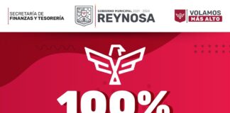 Otorga Gobierno de Reynosa descuento del 100% en recargos del Predial